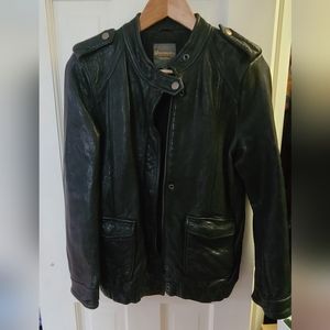 Madewell Wearmaster Leather Jacket M